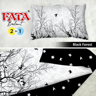 Balmut / Bantal selimut FATA Motif Black Forest