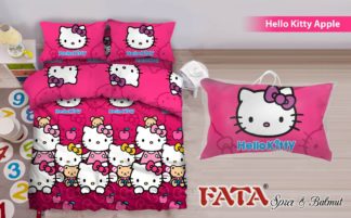 Bed Cover King FATA Hello Kitty Apple
