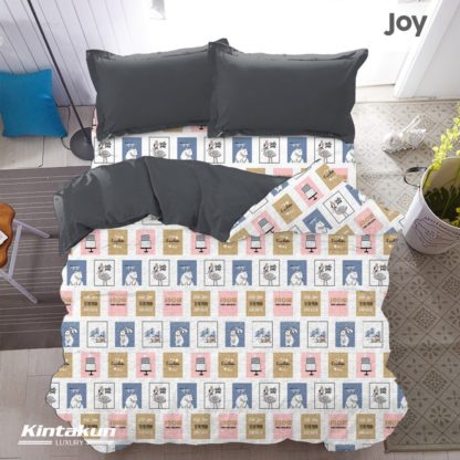 Bed Cover AJA Kintakun Luxury Super Soft Microfiber 230 x 217 cm - Joy