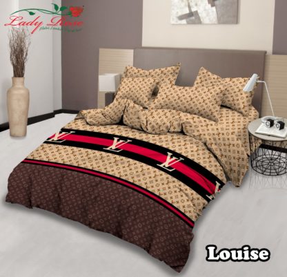 Bed Cover Lady Rose Ukuran King Set motif LS
