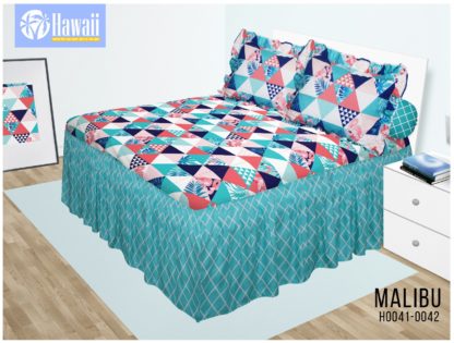 Sprei Rumbai HAWAI King 180x200 terlaris motif Malibu