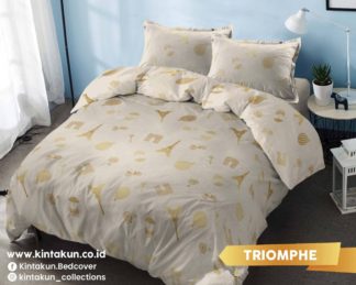 Kintakun Gold Edition Selimut Comforter / Bed Cover Only Uk 230x240 - Triomphe (GoldParis)